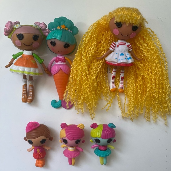 lalaloopsy Other - Lalaloopsy Dolls Minis Littles Lot